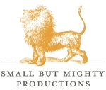 small but mighty logo
